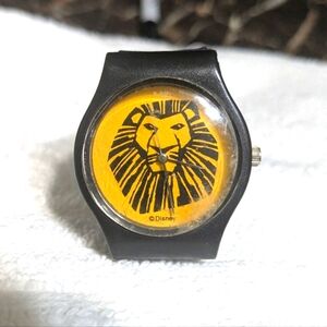 Disney Lion King Black and Gold Watch